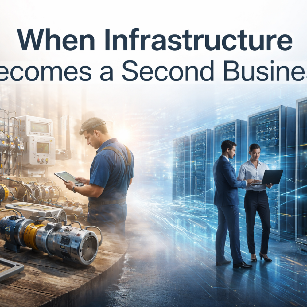 When Infrastructure Becomes a Second Business