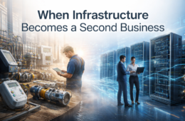 When Infrastructure Becomes a Second Business